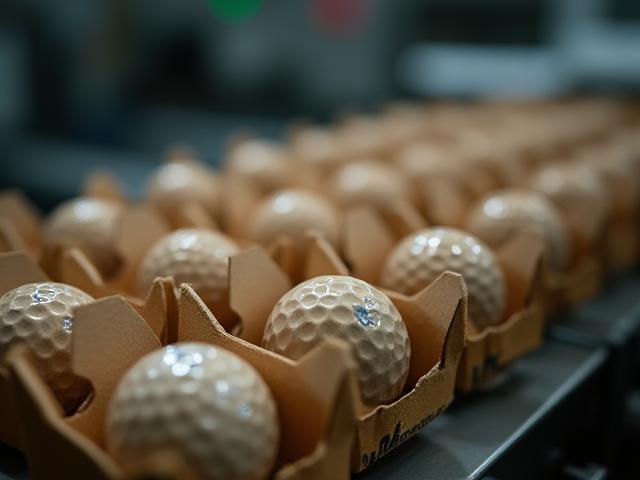 Golfkartonnen dozen productie